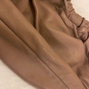 Mansur Gavriel Mini Cloud Clutch in Biscotto